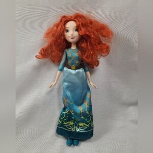 Disney Princess Merida Royal Shimmer Brave 2015 Hasbro Doll- Fully Dressed